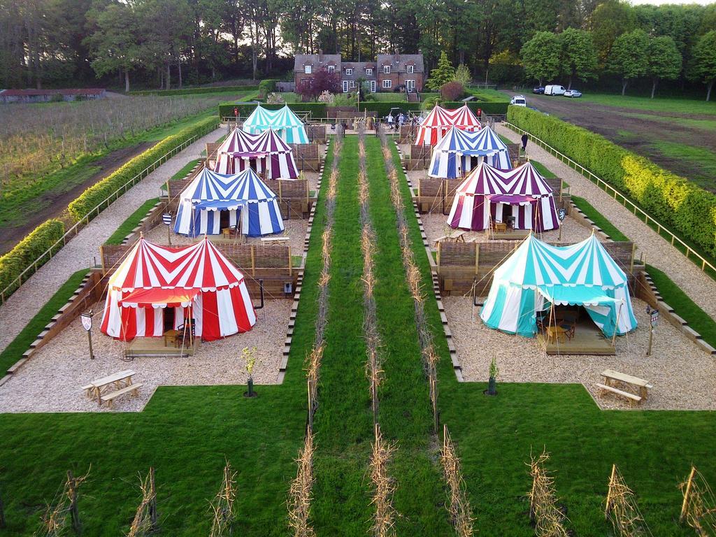 Leeds Castle Knights Glamping Hotel Cameră foto